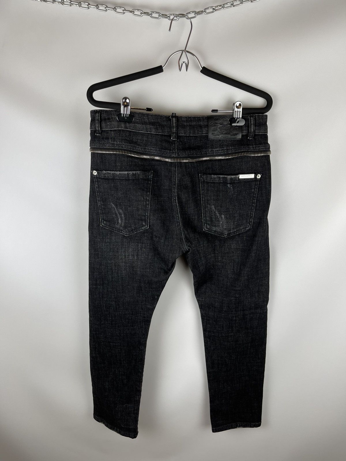 Dsquared2 Dsquared2 d2 denim cropped pants distressed jeans Size US 30 / EU 46 - 2 Thumbnail