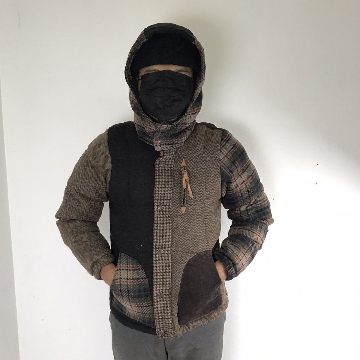 Japanese Brand × Vintage Puffer Jacket patchwork kapital style Size US M / EU 48-50 / 2 - 10 Thumbnail