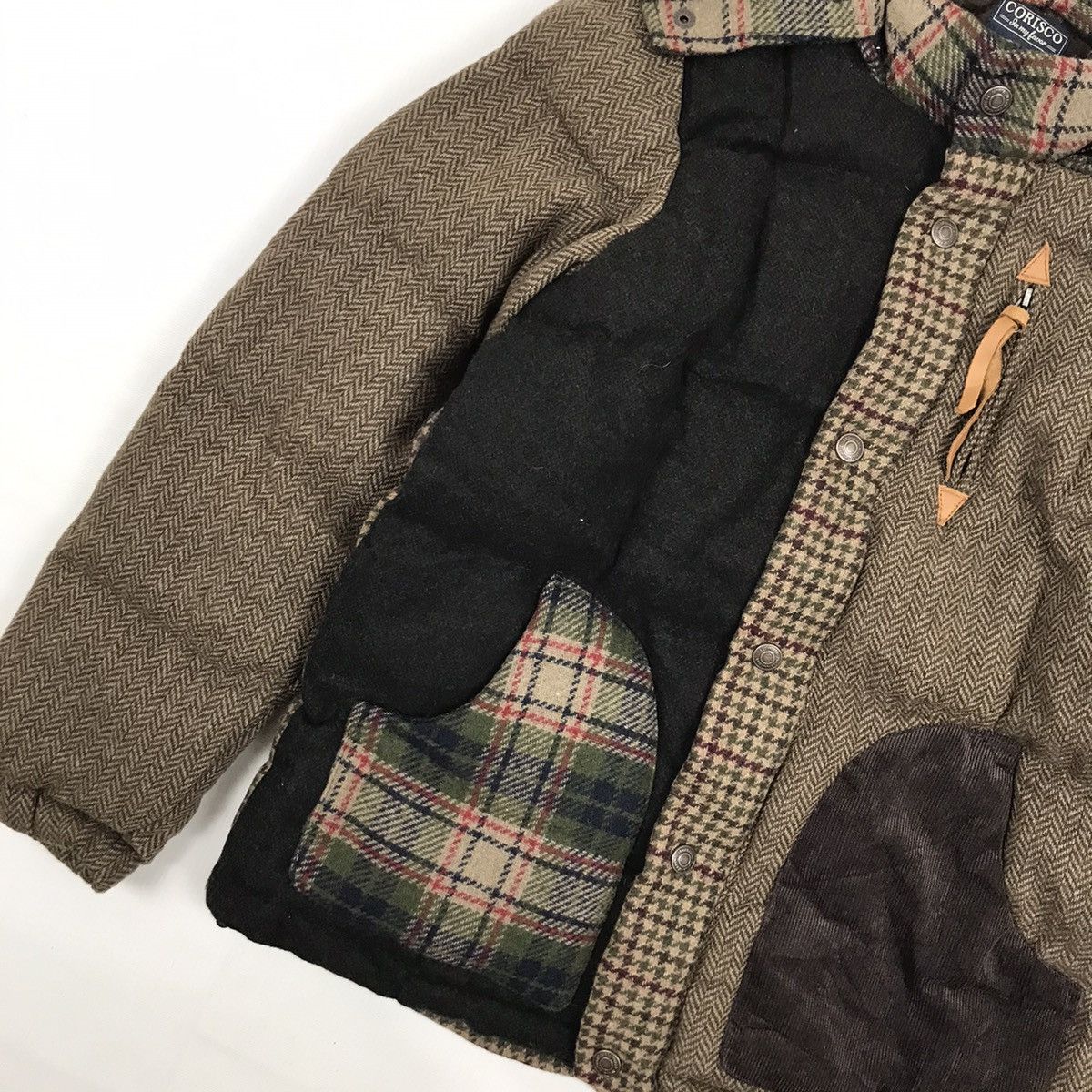 Japanese Brand × Vintage Puffer Jacket patchwork kapital style Size US M / EU 48-50 / 2 - 3 Thumbnail
