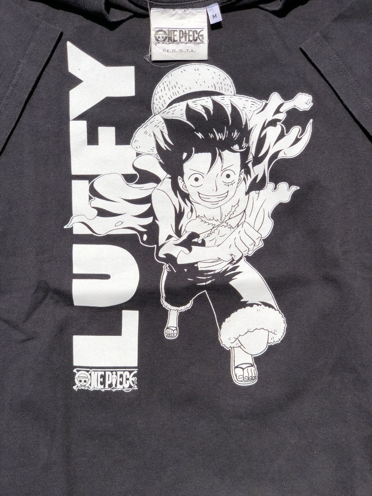 Anime Vintage 2000s One Piece Monkey D Luffy Pirate King Tee Size US L / EU 52-54 / 3 - 2 Thumbnail