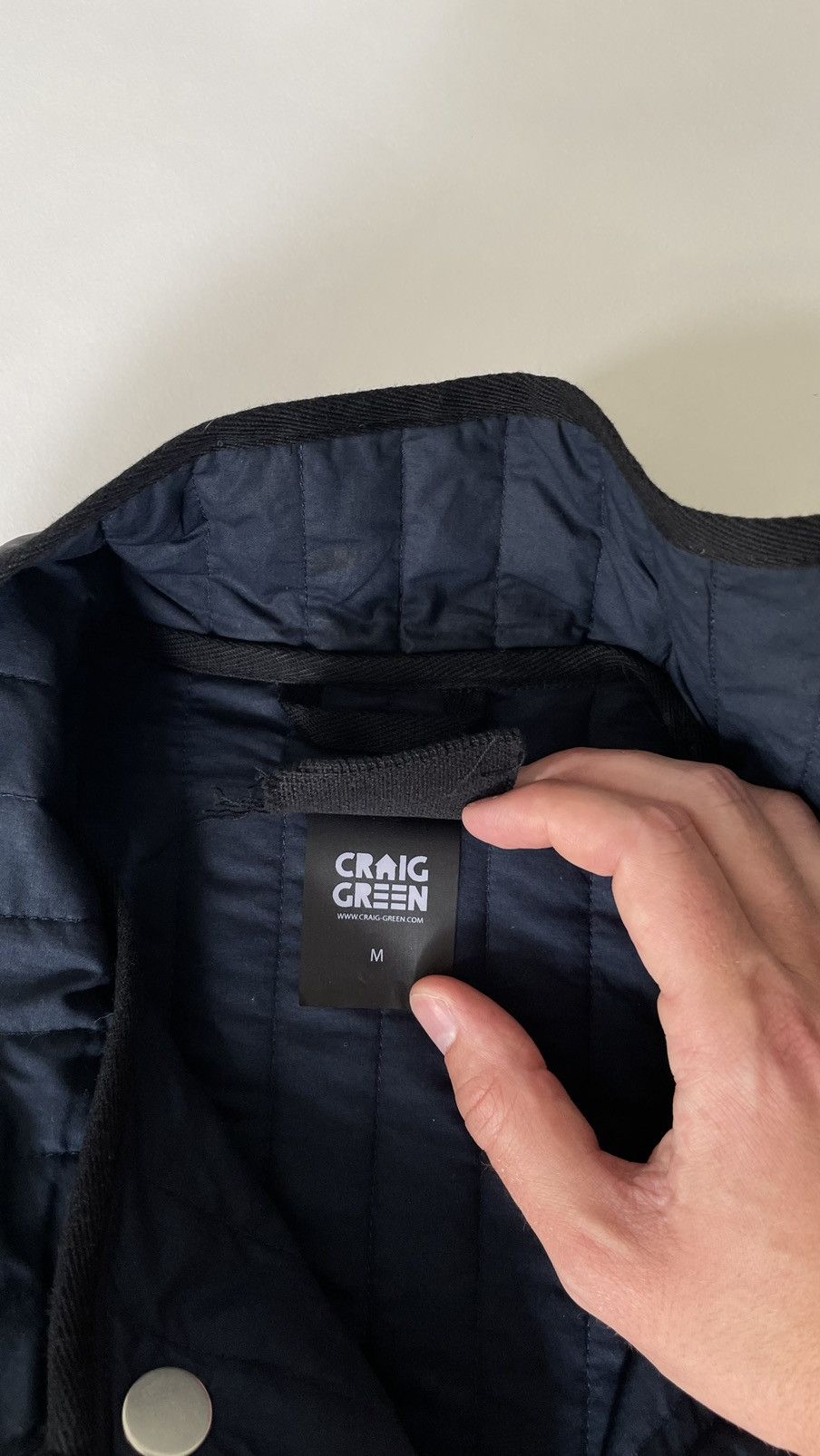 Craig Green S/S 15 Blue Nylon ‘Samurai’ Jacket Size US M / EU 48-50 / 2 - 3 Thumbnail