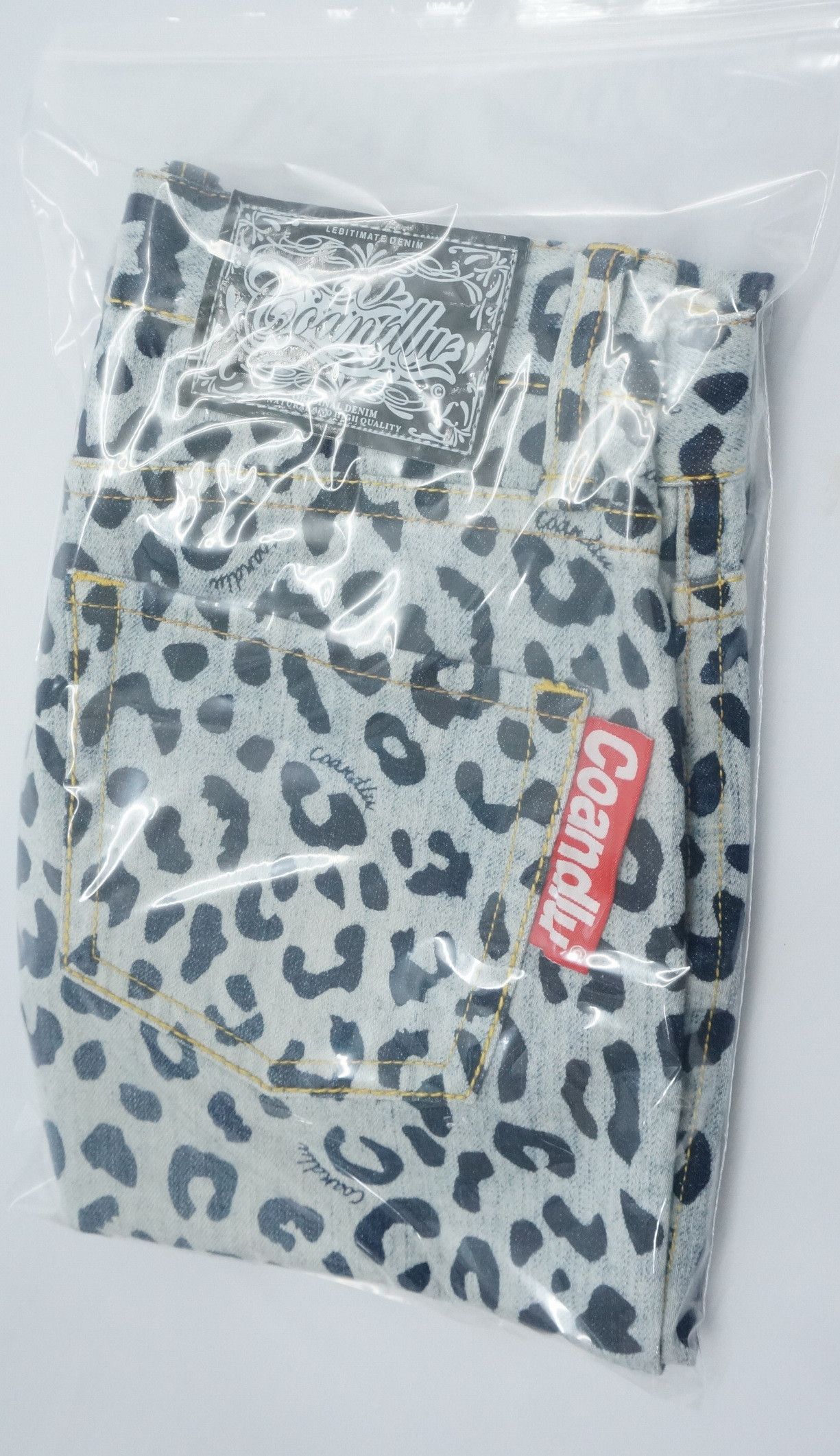 Japanese Brand Japan CO & LU Leopard Print Women's Jeans Size 28" / US 6 / IT 42 - 17 Thumbnail