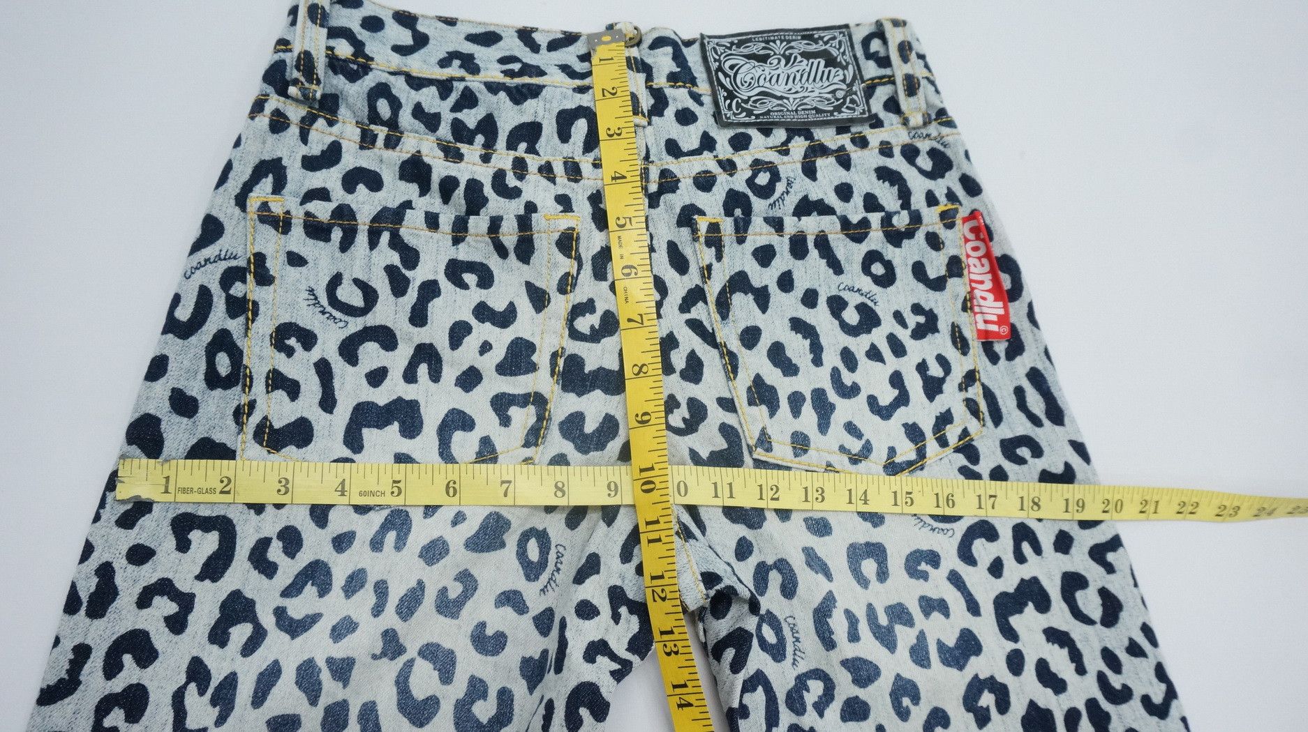 Japanese Brand Japan CO & LU Leopard Print Women's Jeans Size 28" / US 6 / IT 42 - 13 Thumbnail