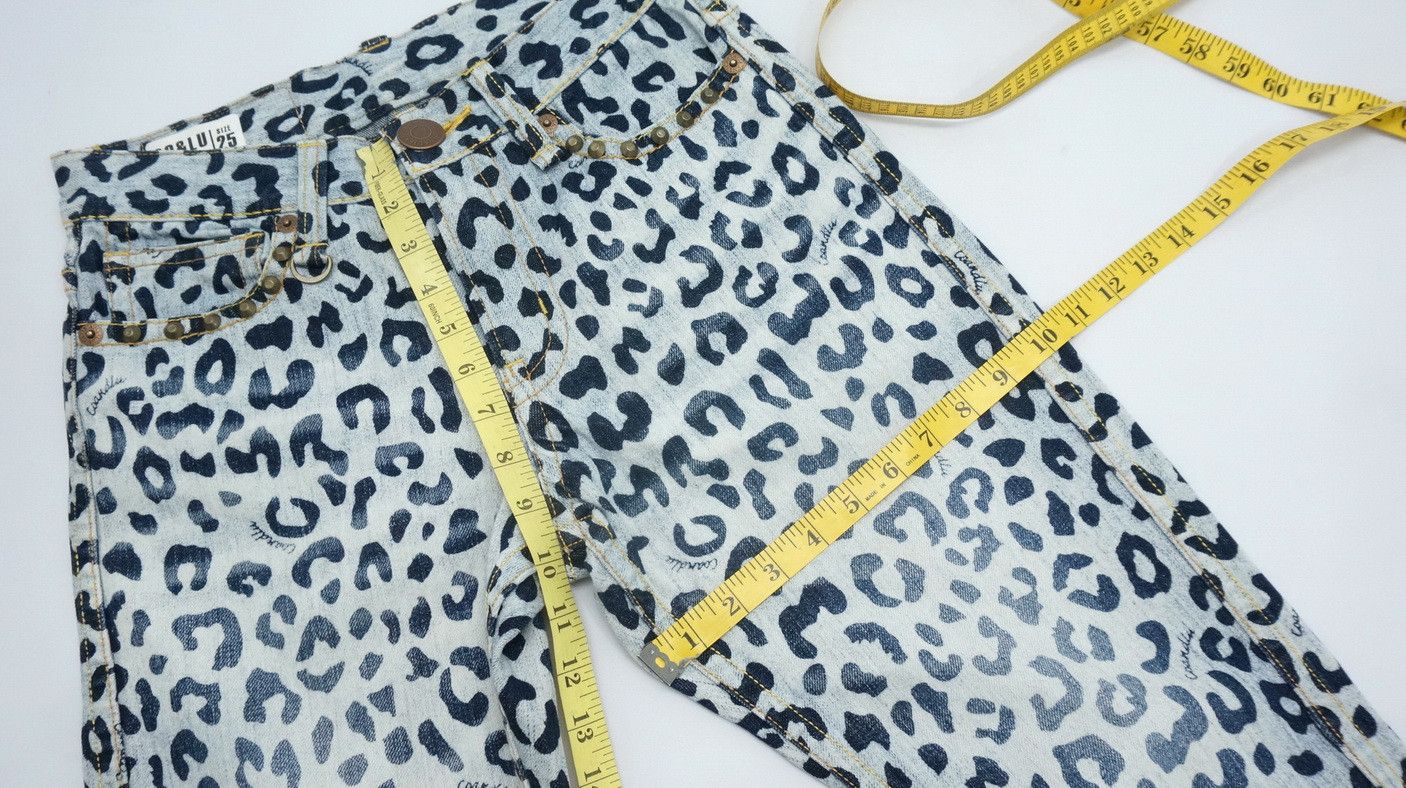 Japanese Brand Japan CO & LU Leopard Print Women's Jeans Size 28" / US 6 / IT 42 - 11 Thumbnail