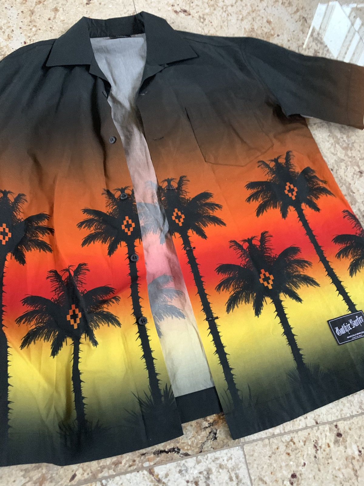 Marcelo Burlon Sunset Button Up, SS Size US S / EU 44-46 / 1 - 5 Thumbnail