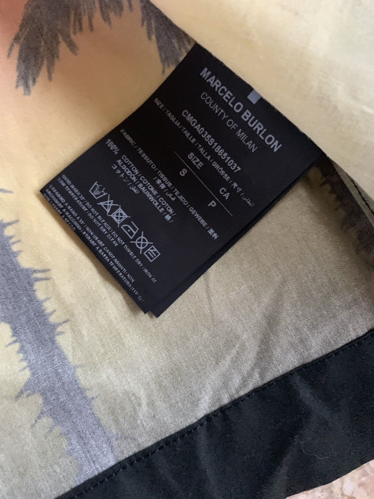 Marcelo Burlon Sunset Button Up, SS Size US S / EU 44-46 / 1 - 12 Thumbnail