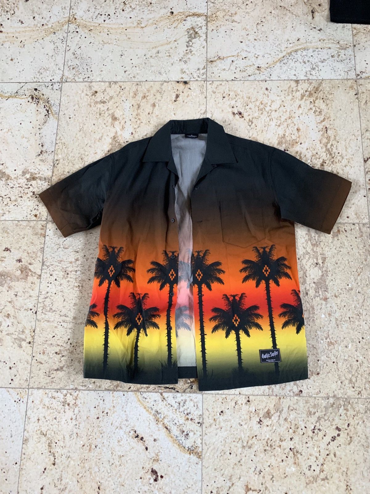 Marcelo Burlon Sunset Button Up, SS Size US S / EU 44-46 / 1 - 1 Thumbnail