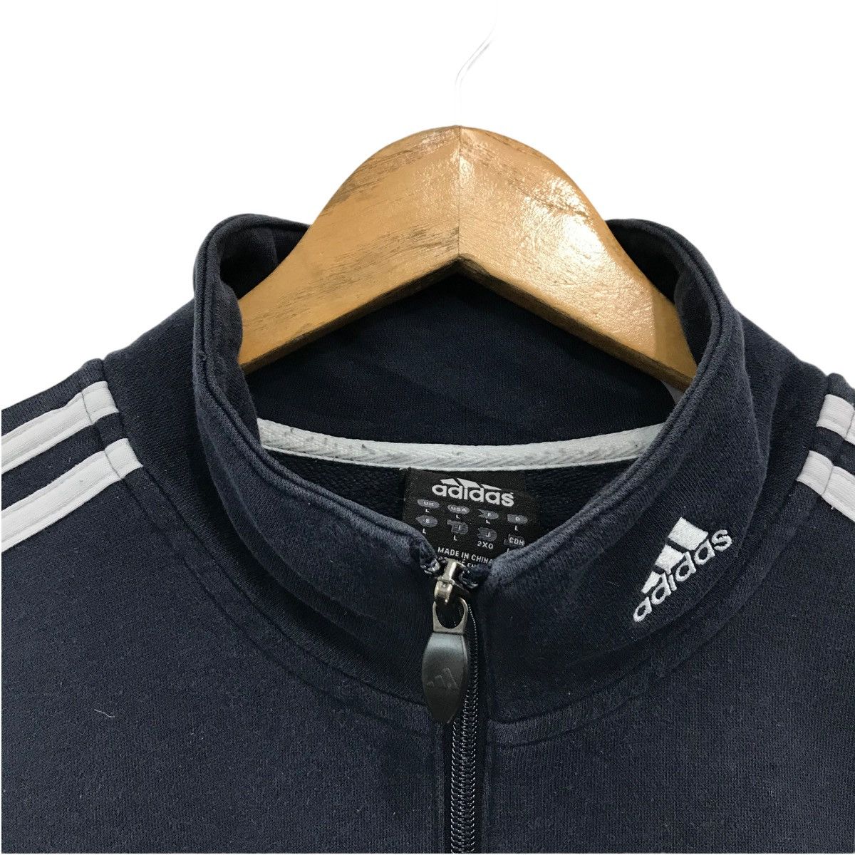 Adidas × Vintage Vintage Adidas Sweatshirt Pullover Jumper Size US M / EU 48-50 / 2 - 2 Thumbnail
