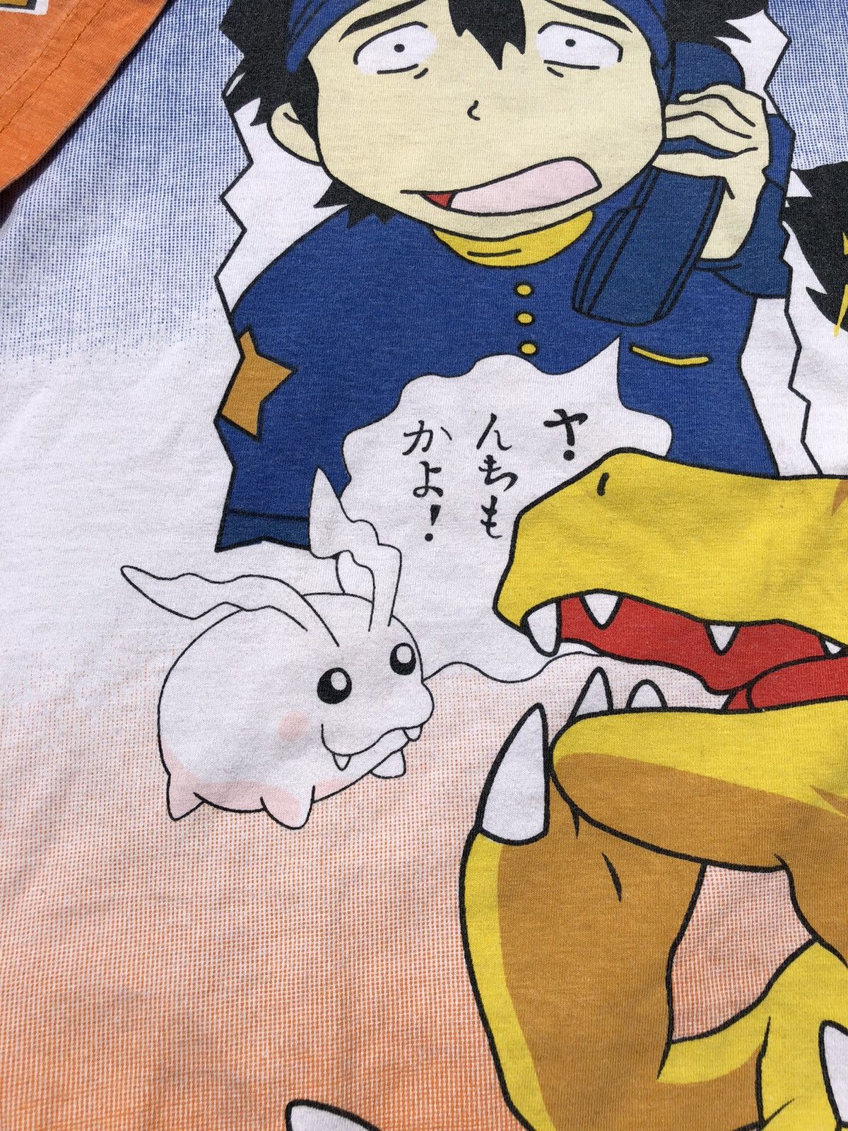 Anime Vintage 2000s Digimon All Over Print Tee (Dragon Ball) Size US S / EU 44-46 / 1 - 5 Thumbnail
