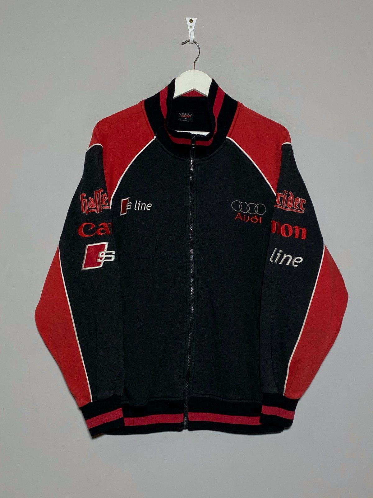 Audi × Vintage Audi racing vintage men’s track top Size US XL / EU 56 / 4 - 2 Thumbnail