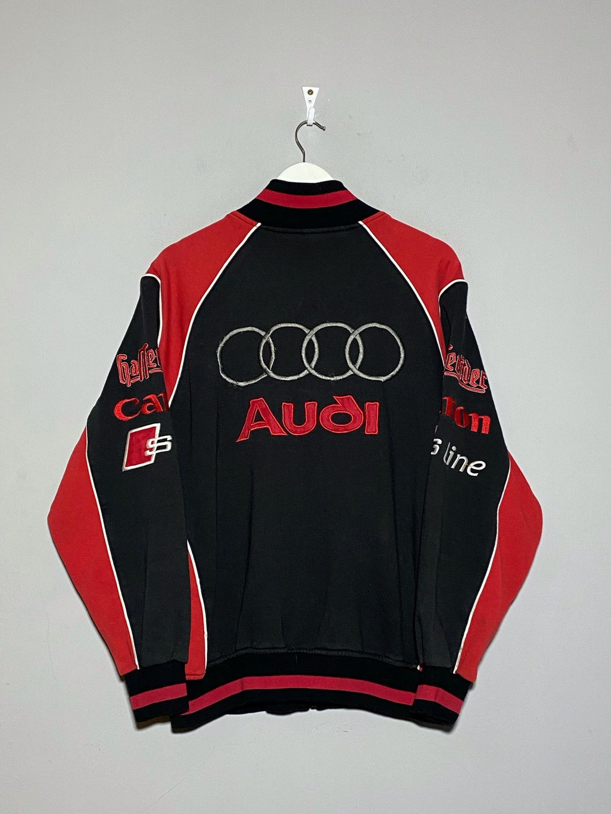 Audi × Vintage Audi racing vintage men’s track top Size US XL / EU 56 / 4 - 1 Thumbnail