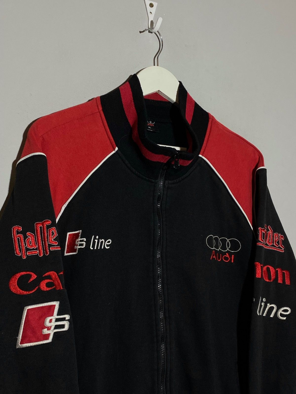 Audi × Vintage Audi racing vintage men’s track top Size US XL / EU 56 / 4 - 5 Thumbnail