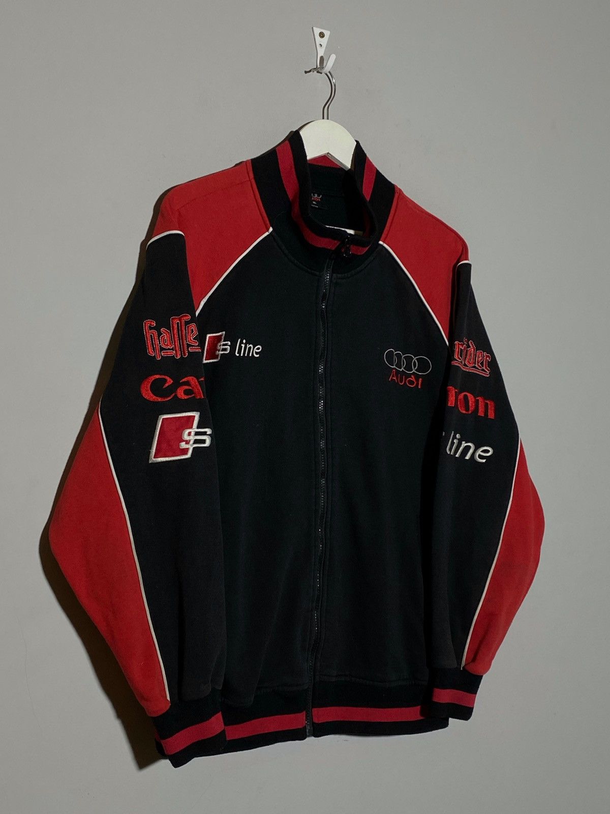 Audi × Vintage Audi racing vintage men’s track top Size US XL / EU 56 / 4 - 3 Thumbnail