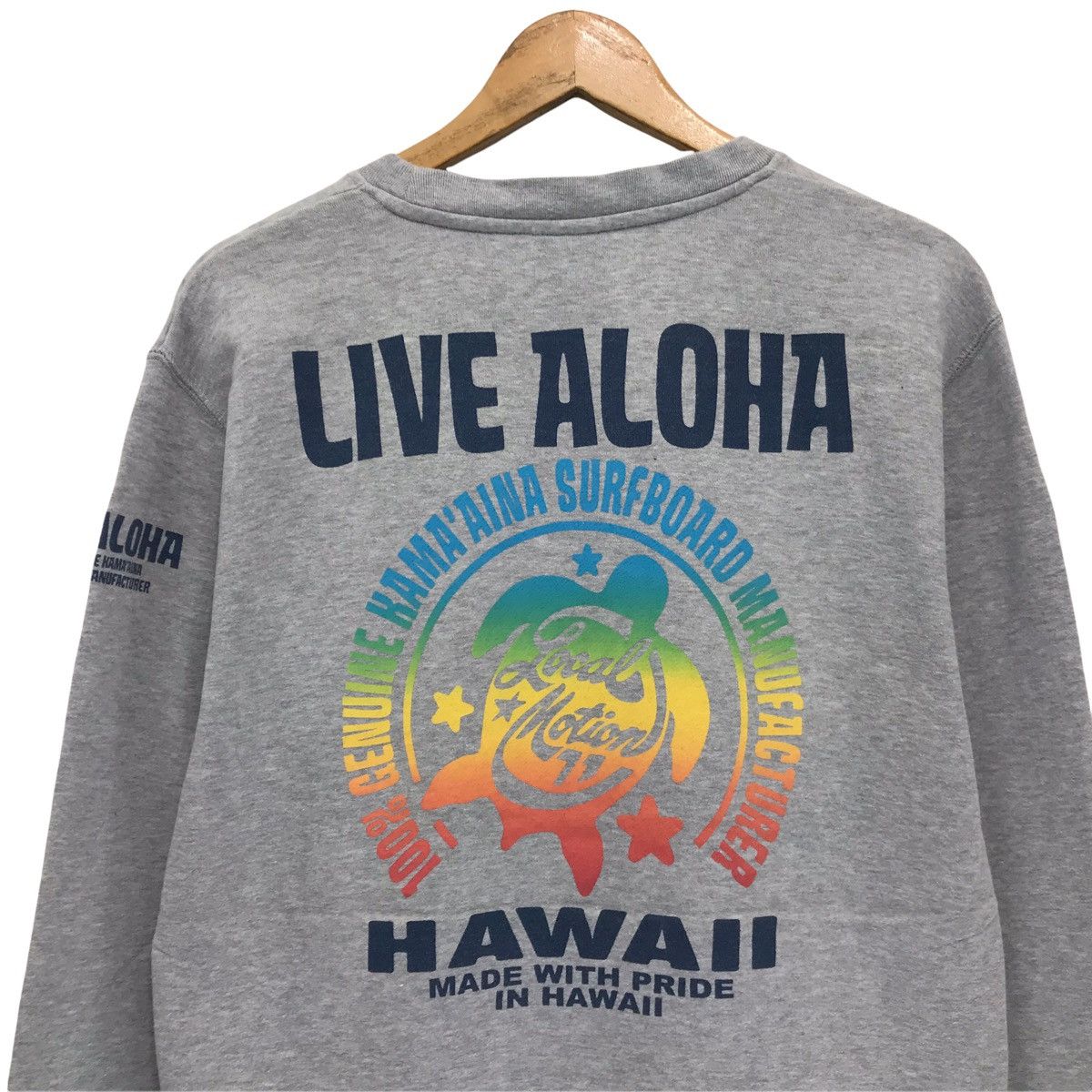 Vintage Vintage Local Motion Hawaii Surf Sweatshirt Size US M / EU 48-50 / 2 - 3 Thumbnail