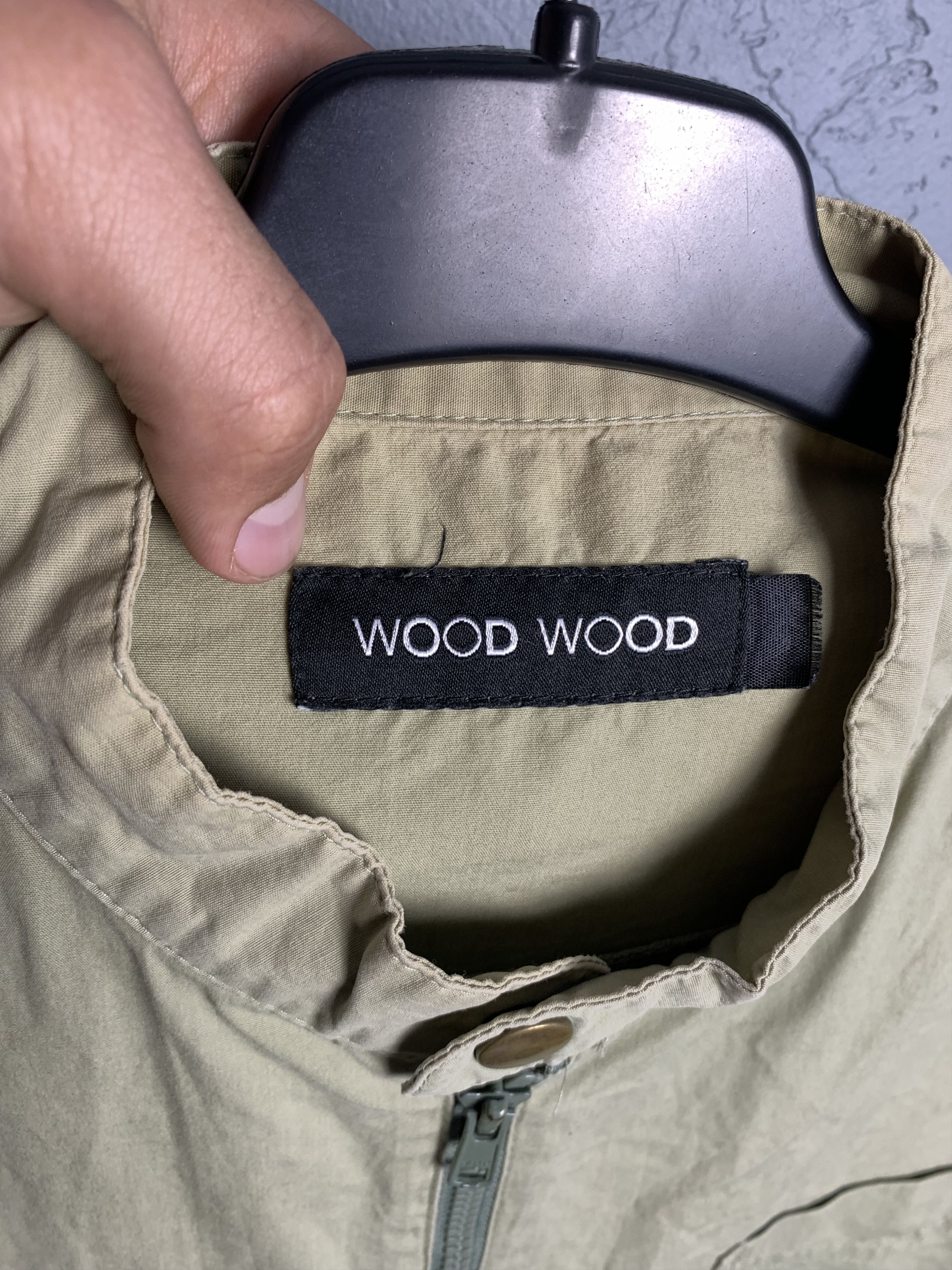 Wood Wood Wood Wood Vintage Mens Windbreaker Light Jacket Size US L / EU 52-54 / 3 - 5 Thumbnail