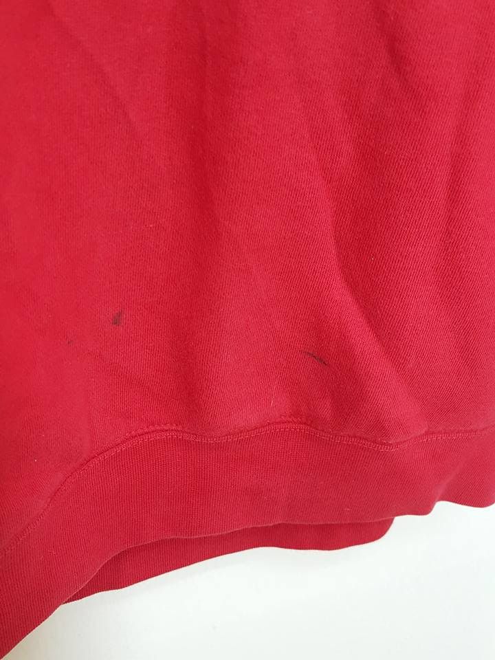 Huf HUF All Red Spell Out Sleeve Drawstring Hoodie MADE IN USA Size US M / EU 48-50 / 2 - 6 Thumbnail
