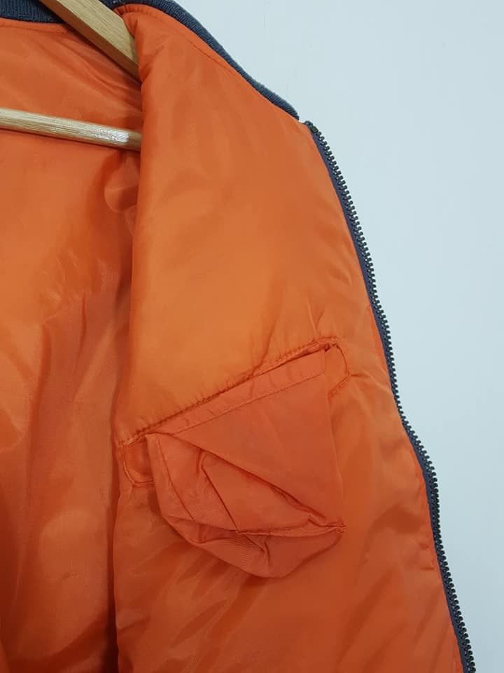 Vintage Vtg Stoned Wash Suntory Boss Coffee Nylon MA-1 Style Jacket Size US M / EU 48-50 / 2 - 9 Thumbnail
