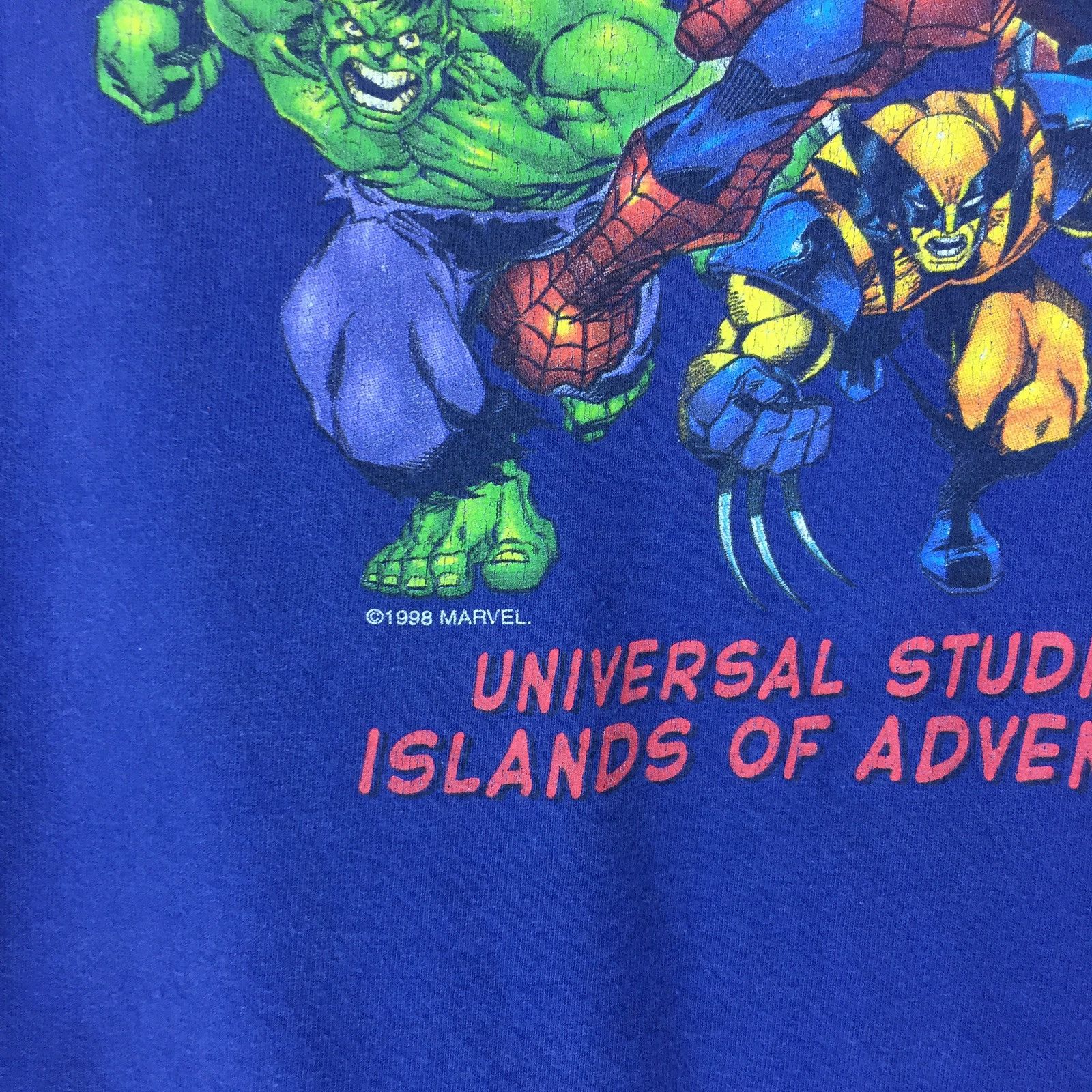 Marvel Comics × Universal Studios × Vintage Vintage 1998 XMEN SPIDERMAN HULK THOR WOLVERINE Size US L / EU 52-54 / 3 - 3 Thumbnail
