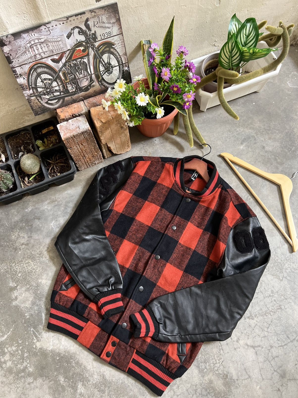 Japanese Brand STEALS 🏴‍☠️ Japanese Wool Varsity Jacket Size US M / EU 48-50 / 2 - 12 Thumbnail