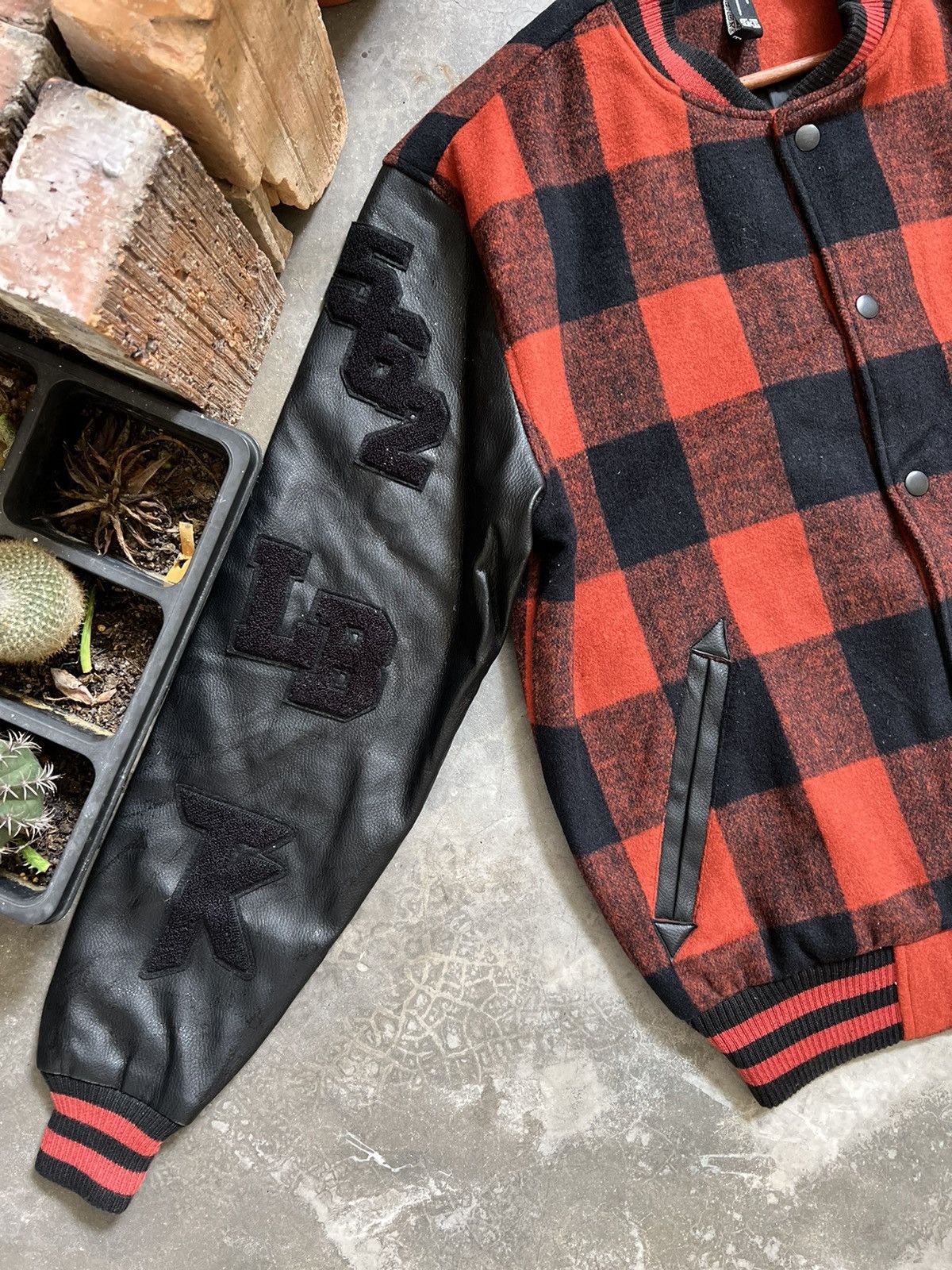 Japanese Brand STEALS 🏴‍☠️ Japanese Wool Varsity Jacket Size US M / EU 48-50 / 2 - 15 Thumbnail