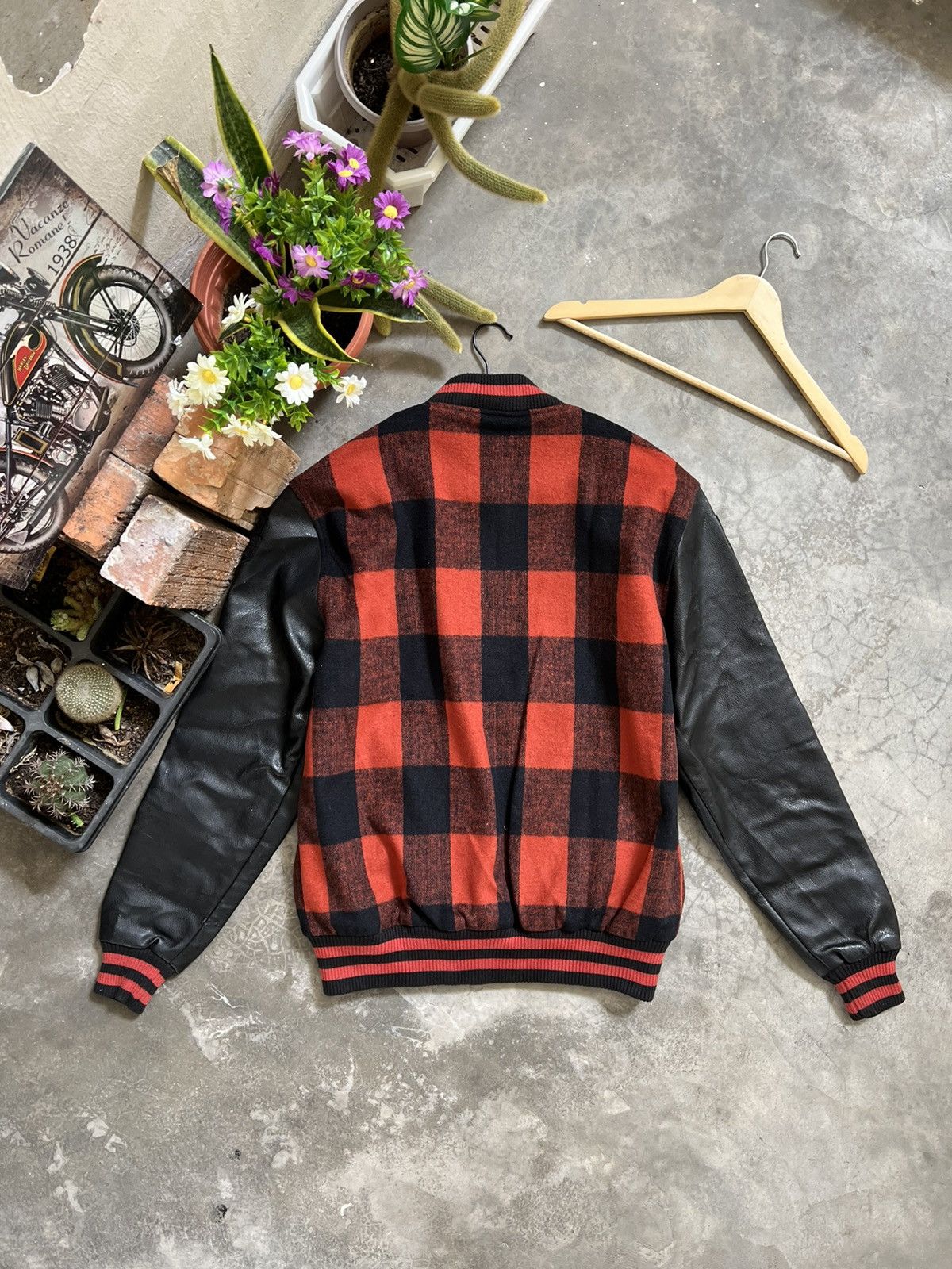Japanese Brand STEALS 🏴‍☠️ Japanese Wool Varsity Jacket Size US M / EU 48-50 / 2 - 4 Thumbnail