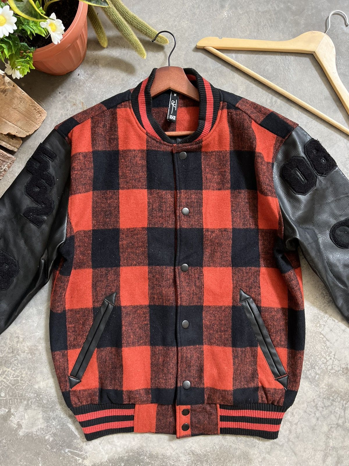 Japanese Brand STEALS 🏴‍☠️ Japanese Wool Varsity Jacket Size US M / EU 48-50 / 2 - 2 Thumbnail