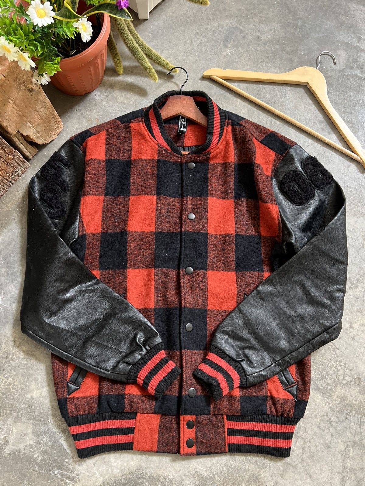 Japanese Brand STEALS 🏴‍☠️ Japanese Wool Varsity Jacket Size US M / EU 48-50 / 2 - 11 Thumbnail