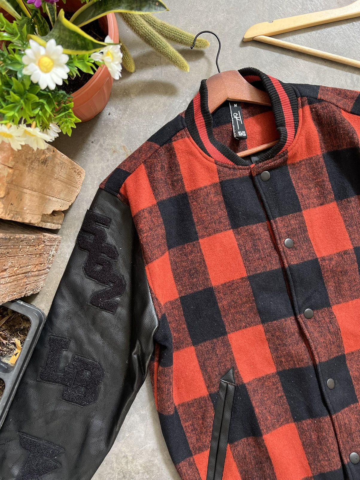 Japanese Brand STEALS 🏴‍☠️ Japanese Wool Varsity Jacket Size US M / EU 48-50 / 2 - 18 Thumbnail