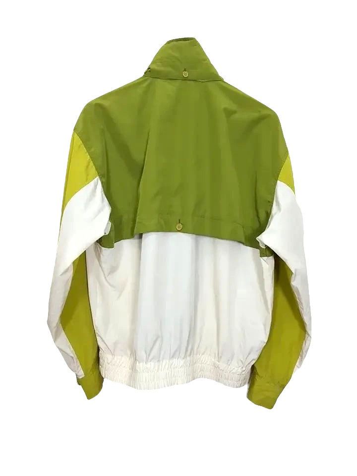 Kenzo KENZO Two Tone Pickle Green Hooded Windbreaker Jacket Size US M / EU 48-50 / 2 - 3 Thumbnail