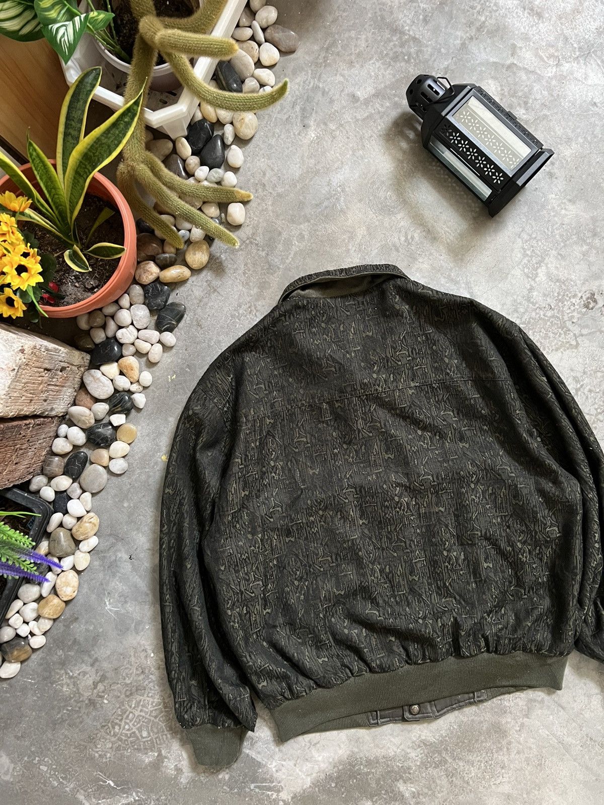 Vintage VINTAGE 🏴‍☠️ Japanese Pattern Riversible Bomber Jacket Size US M / EU 48-50 / 2 - 6 Thumbnail