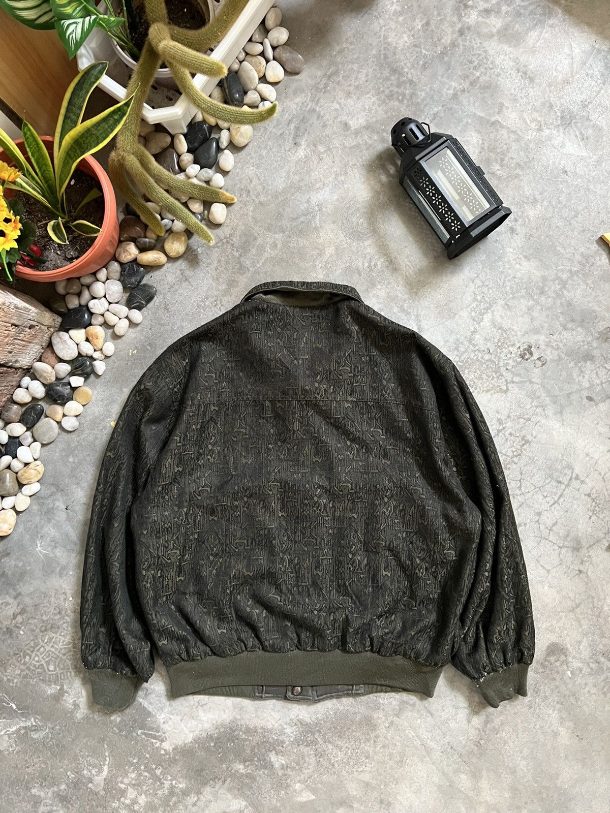 Vintage VINTAGE 🏴‍☠️ Japanese Pattern Riversible Bomber Jacket Size US M / EU 48-50 / 2 - 4 Thumbnail