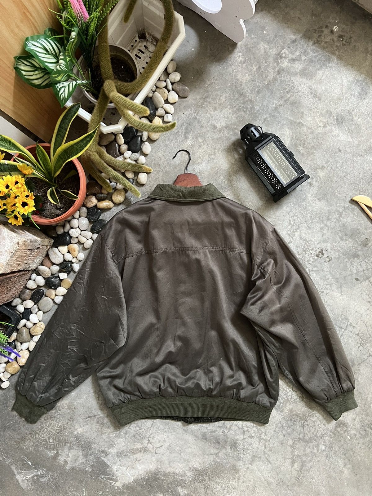Vintage VINTAGE 🏴‍☠️ Japanese Pattern Riversible Bomber Jacket Size US M / EU 48-50 / 2 - 16 Thumbnail