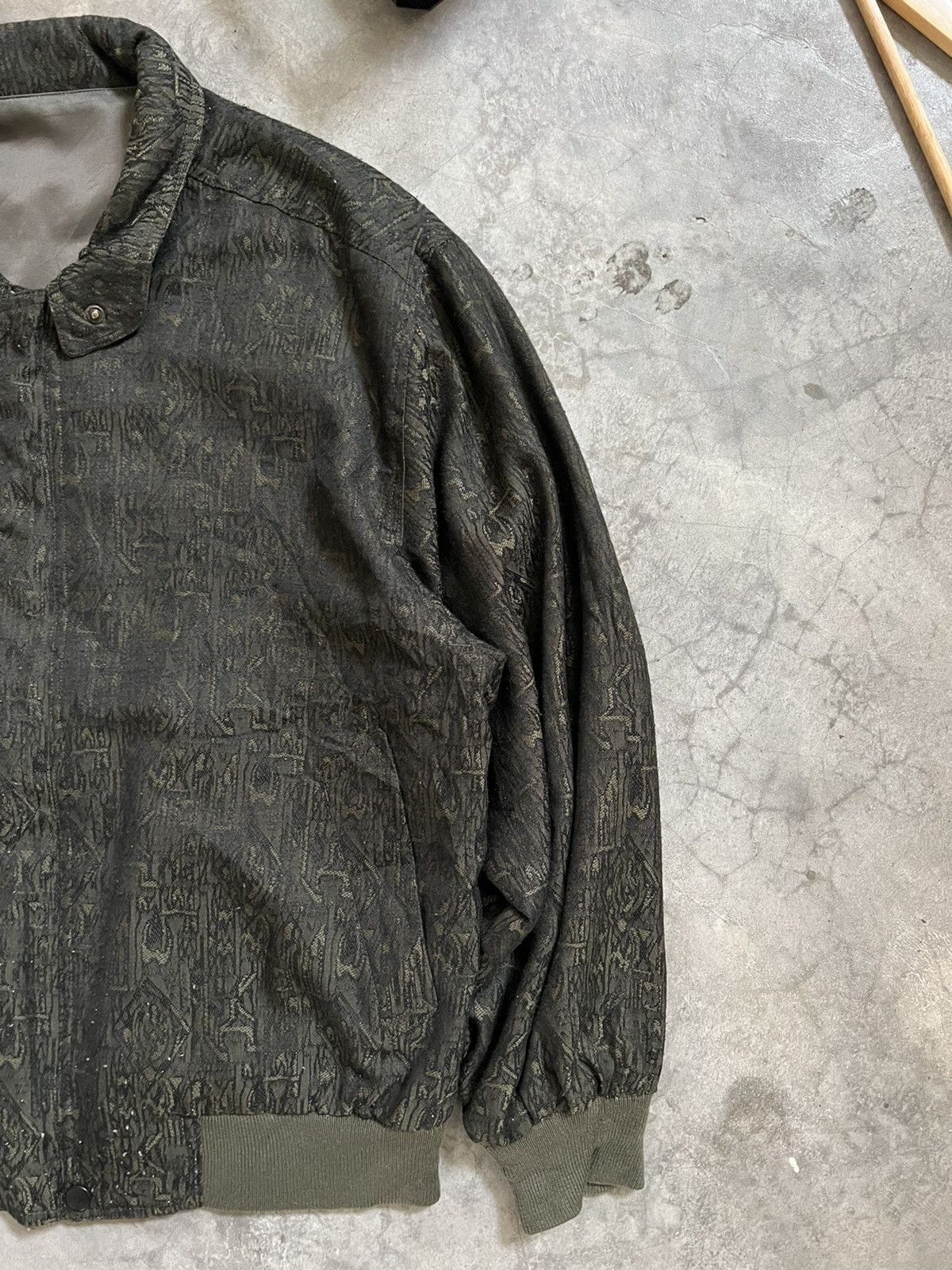 Vintage VINTAGE 🏴‍☠️ Japanese Pattern Riversible Bomber Jacket Size US M / EU 48-50 / 2 - 12 Thumbnail