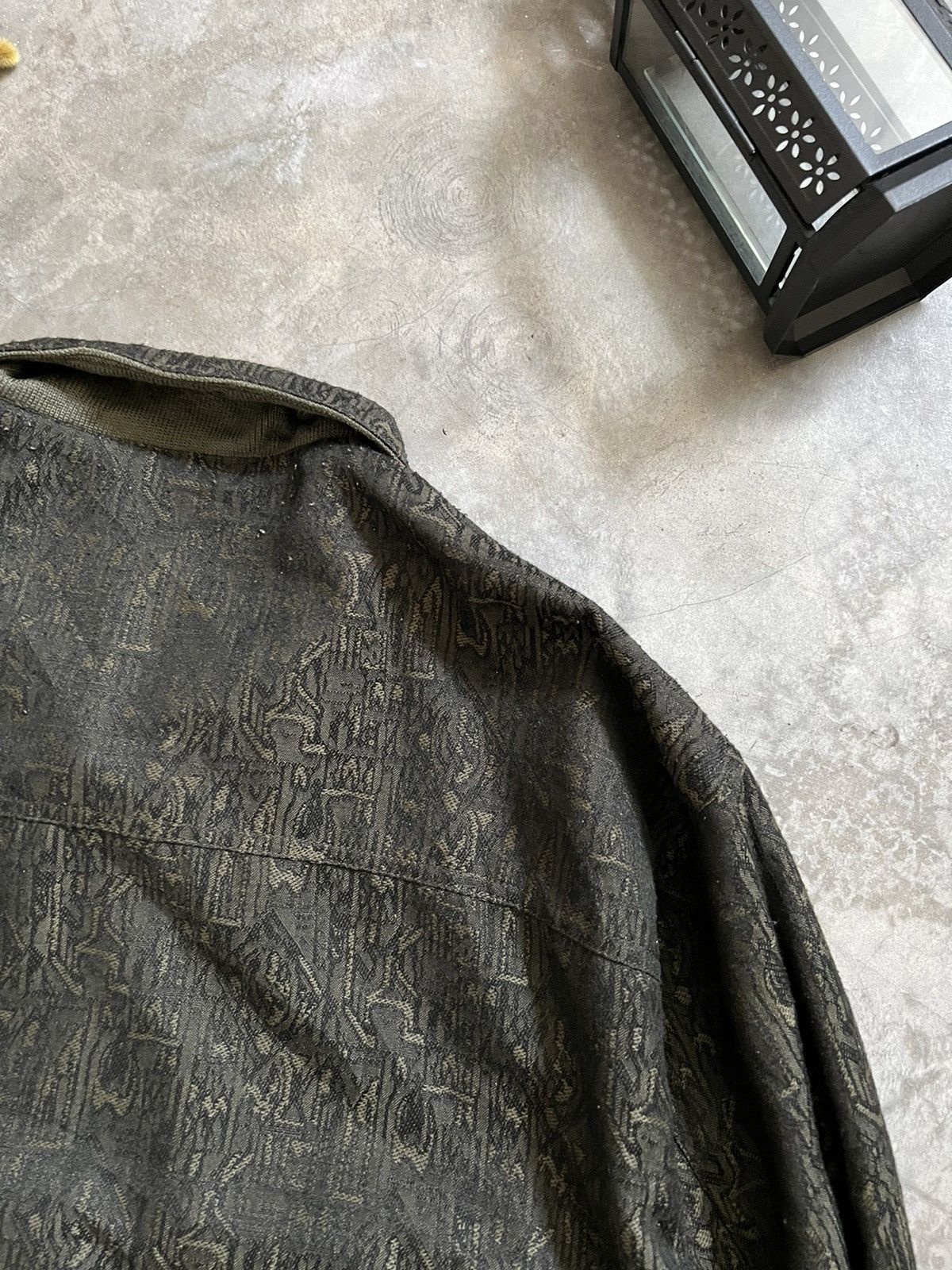 Vintage VINTAGE 🏴‍☠️ Japanese Pattern Riversible Bomber Jacket Size US M / EU 48-50 / 2 - 7 Thumbnail