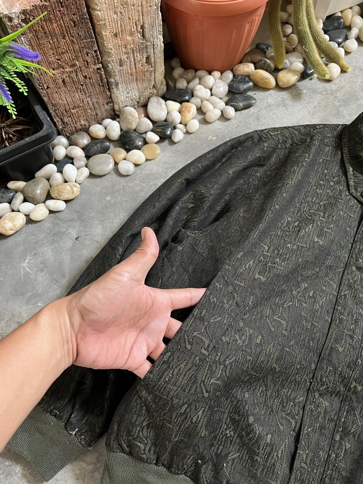 Vintage VINTAGE 🏴‍☠️ Japanese Pattern Riversible Bomber Jacket Size US M / EU 48-50 / 2 - 9 Thumbnail