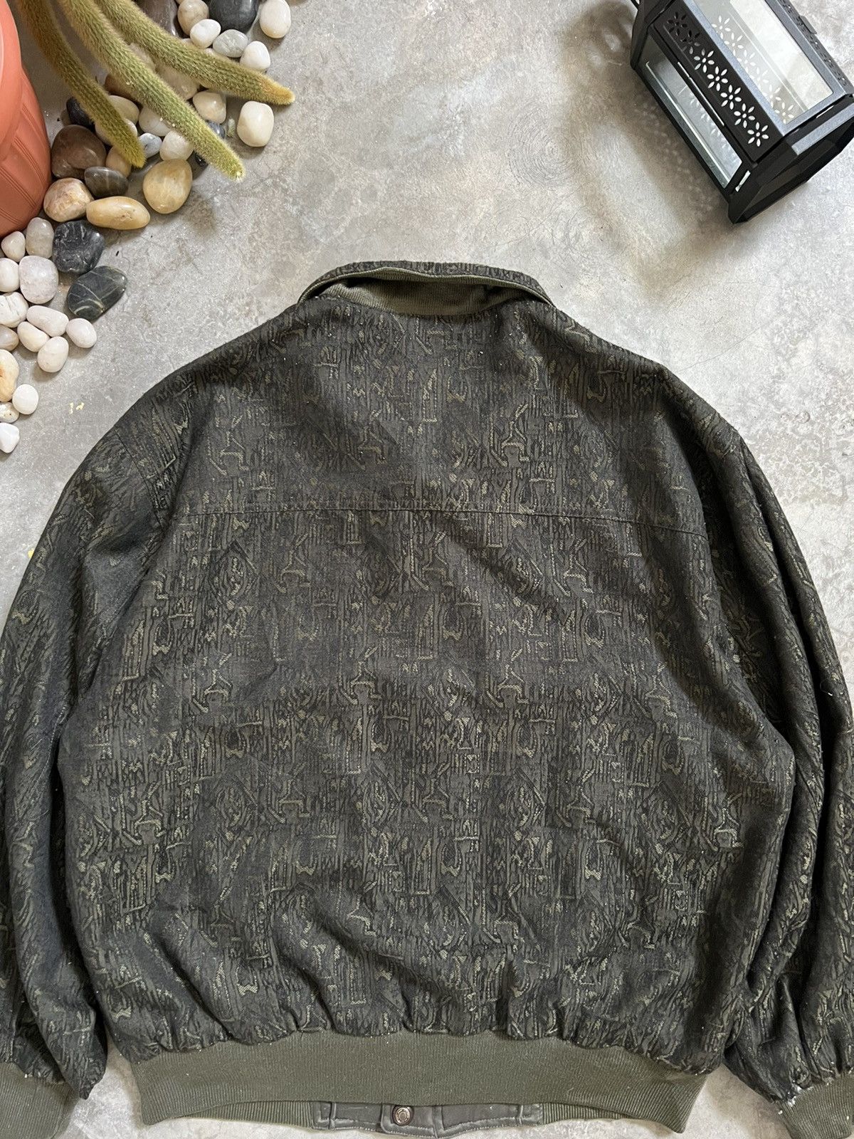 Vintage VINTAGE 🏴‍☠️ Japanese Pattern Riversible Bomber Jacket Size US M / EU 48-50 / 2 - 5 Thumbnail