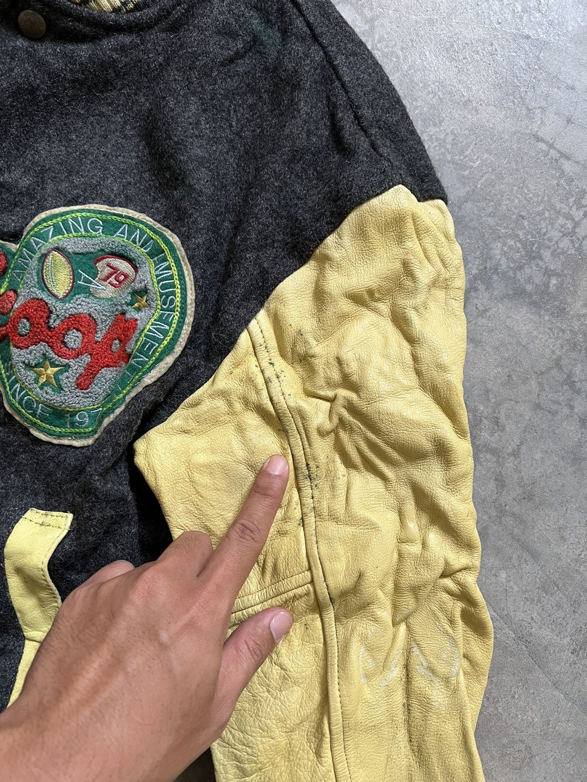SCOOP × Vintage 🔥 VINTAGE 🔥 Scoop Varsity Jacket Size US M / EU 48-50 / 2 - 12 Thumbnail