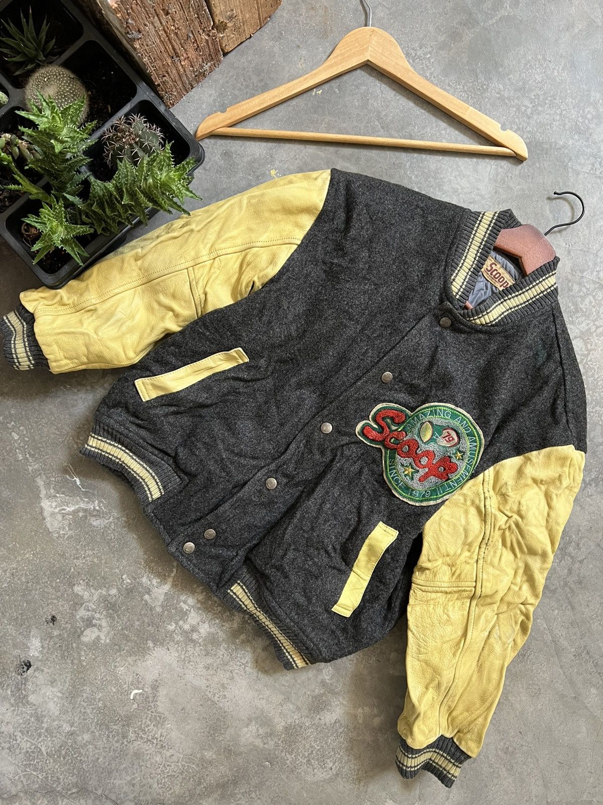 SCOOP × Vintage 🔥 VINTAGE 🔥 Scoop Varsity Jacket Size US M / EU 48-50 / 2 - 8 Thumbnail