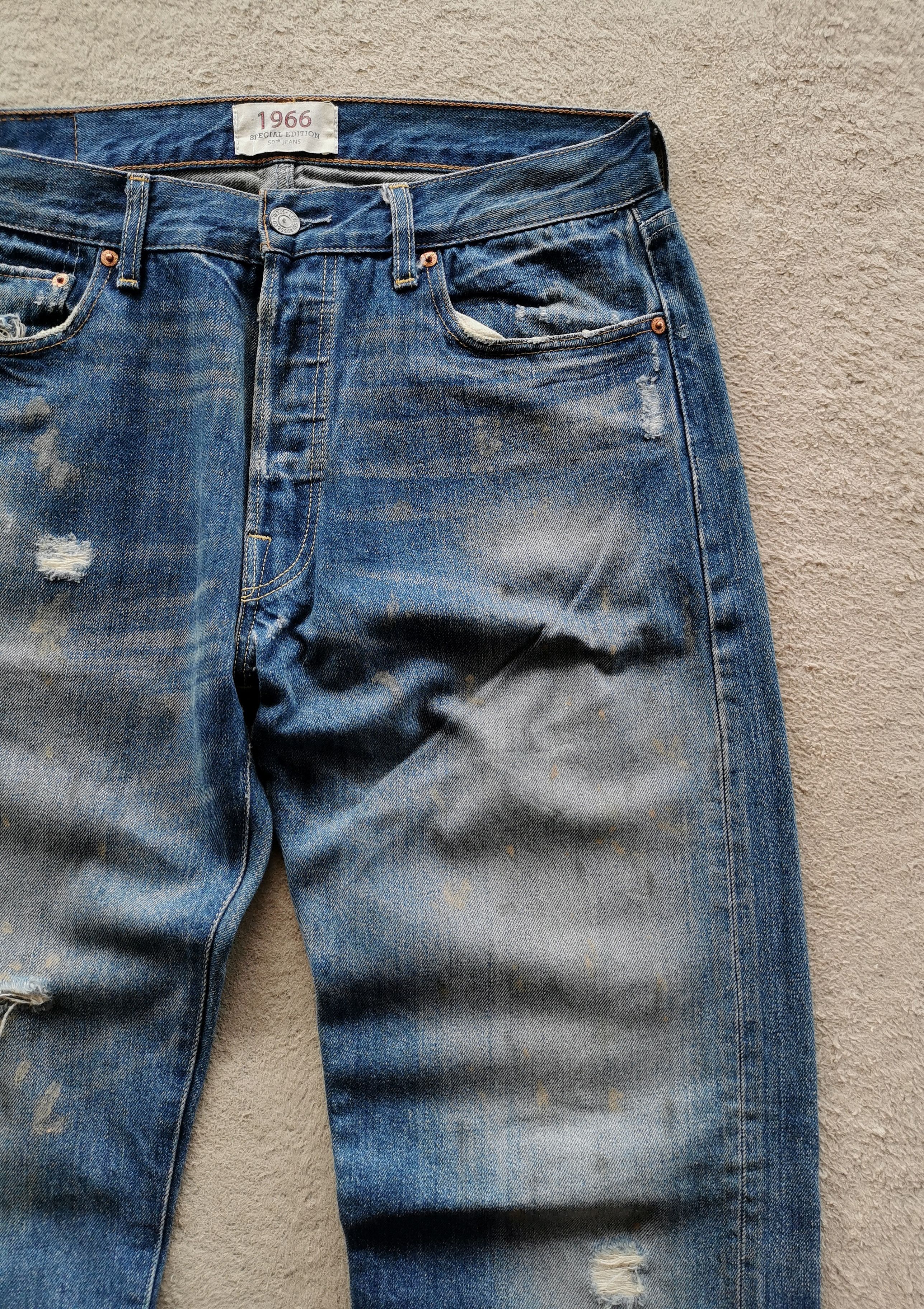 Levi's Vintage Clothing RARE 1966 Special Edition Retro Levis 501 Jeans Size US 32 / EU 48 - 4 Thumbnail