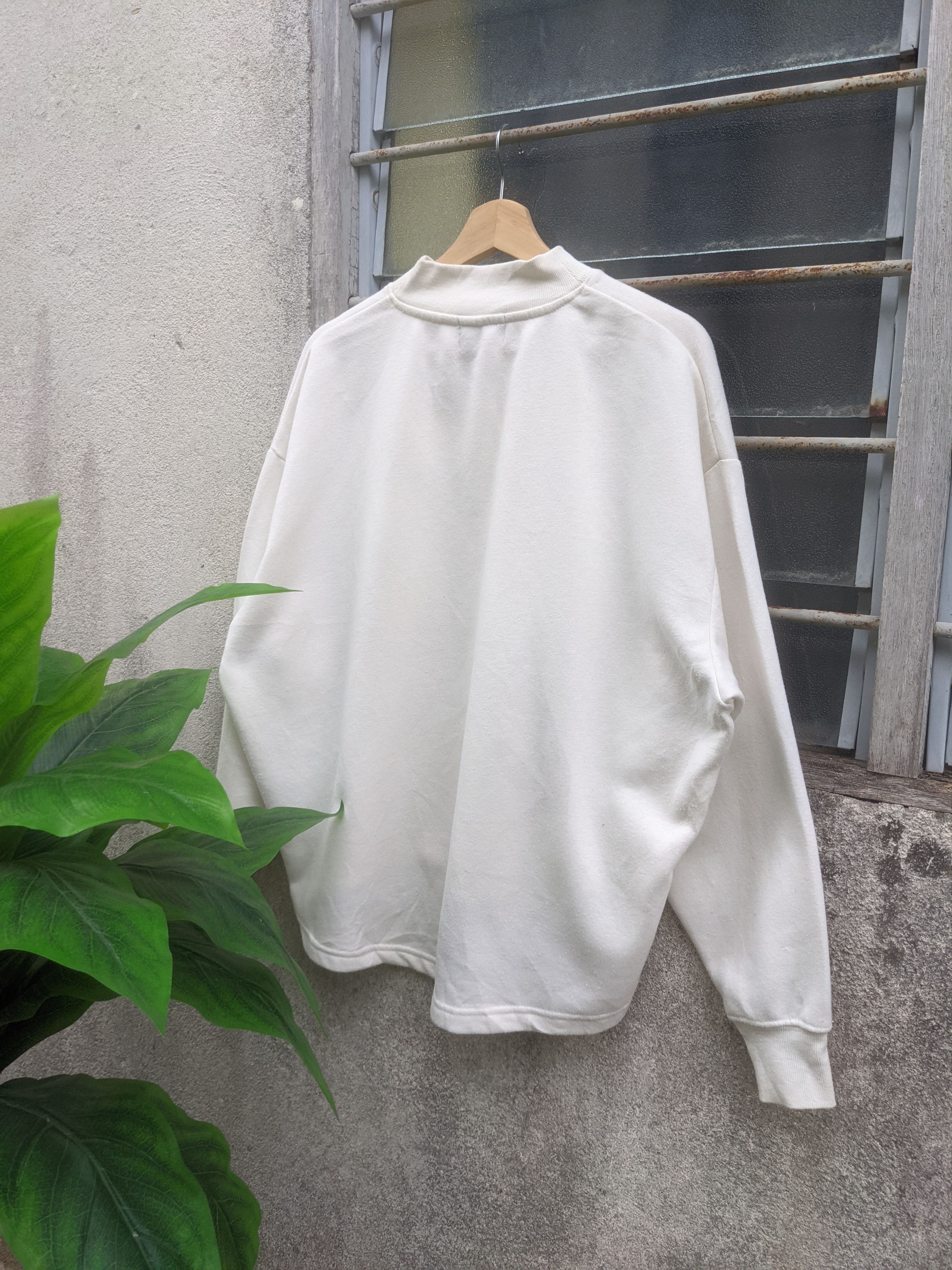 Converse × Vintage Converse Cropped Baggy Sweatshirt Size US M / EU 48-50 / 2 - 2 Thumbnail