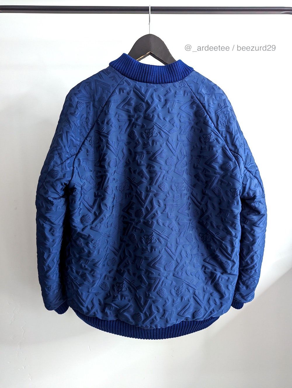 Fendi *NEW* 3D FRAGMENT REVERSIBLE BOMBER JACKET 50 Size US M / EU 48-50 / 2 - 5 Thumbnail