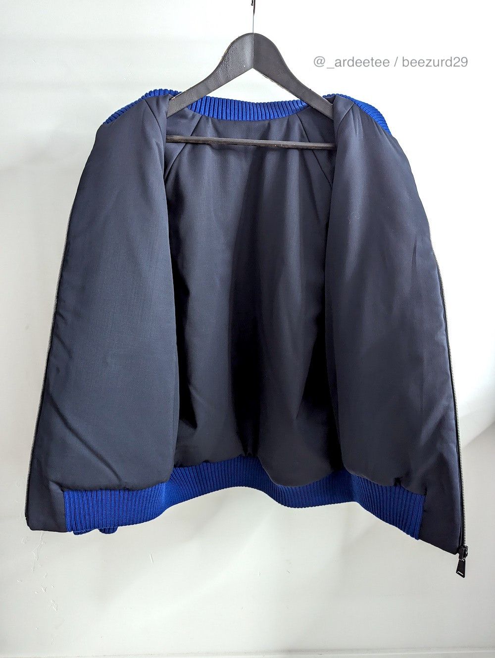 Fendi *NEW* 3D FRAGMENT REVERSIBLE BOMBER JACKET 50 Size US M / EU 48-50 / 2 - 6 Thumbnail