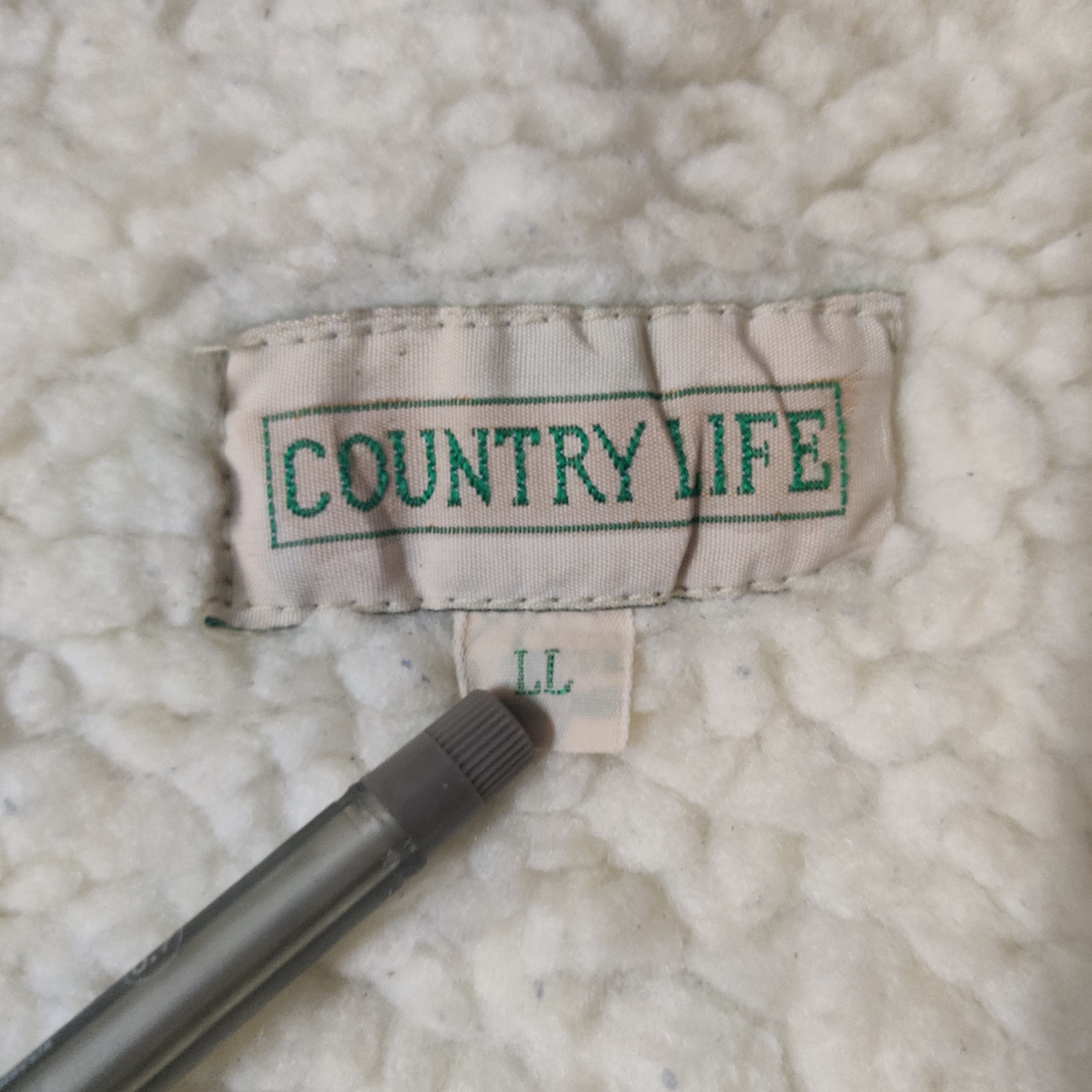 Japanese Brand Vintage Country Life Tactical Sherpa Vest Size US L / EU 52-54 / 3 - 8 Thumbnail