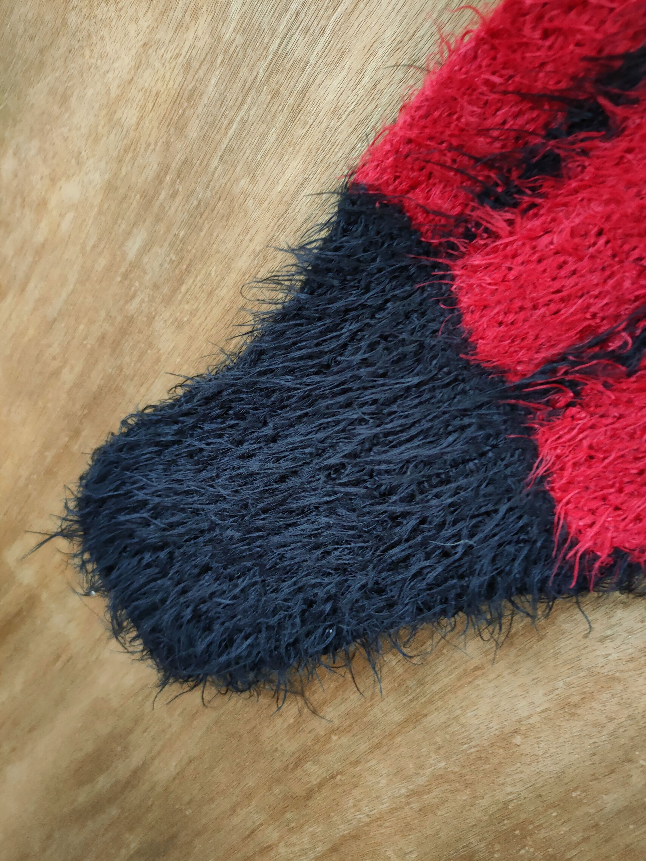 Homespun Knitwear D Real K stripe mohair shaggy knited like cobain #46-1005 Size M / US 6-8 / IT 42-44 - 7 Thumbnail