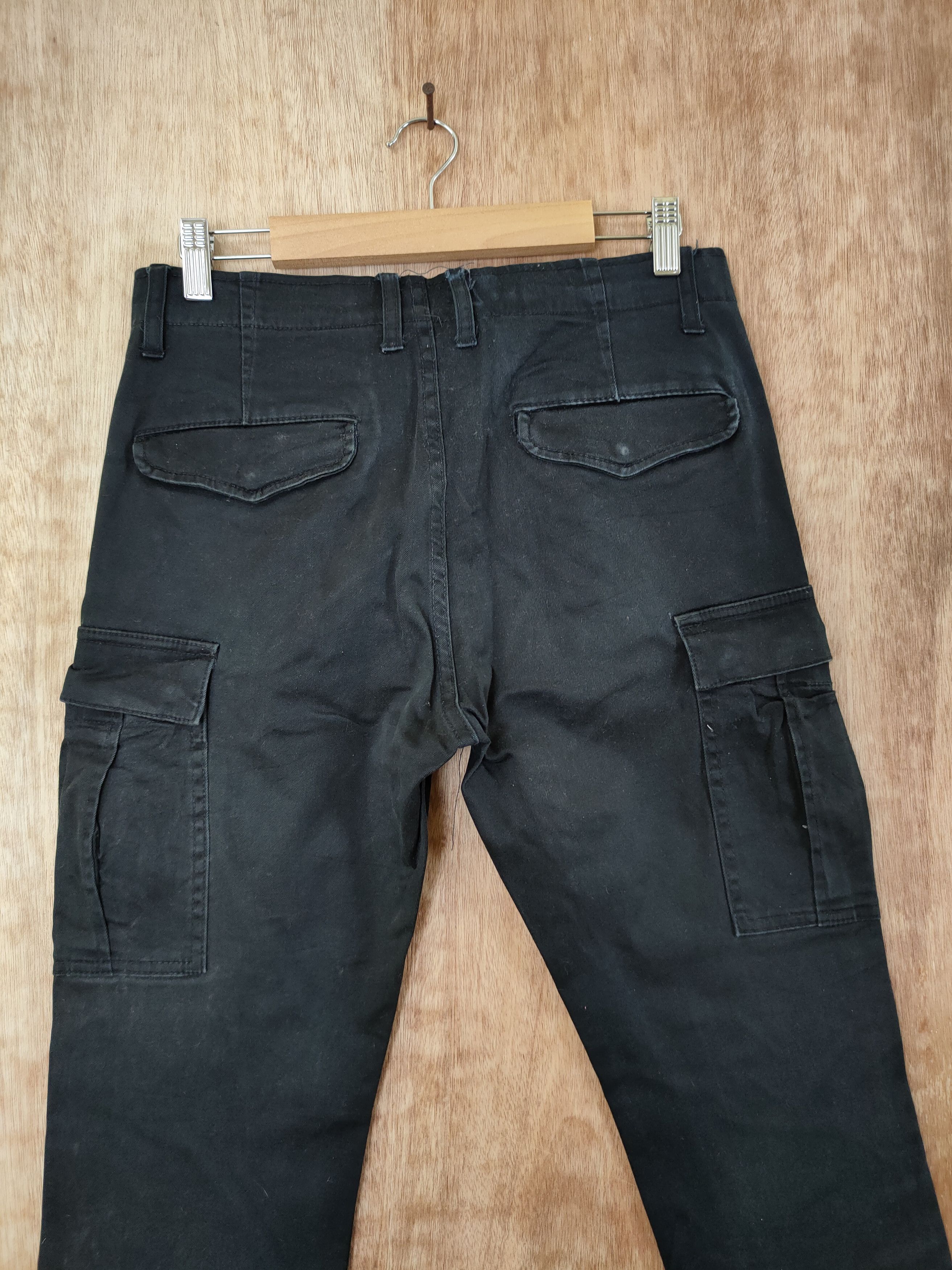 Japanese Brand DLL Back Number japan black tactical cargo pants #46-287 Size US 30 / EU 46 - 8 Thumbnail