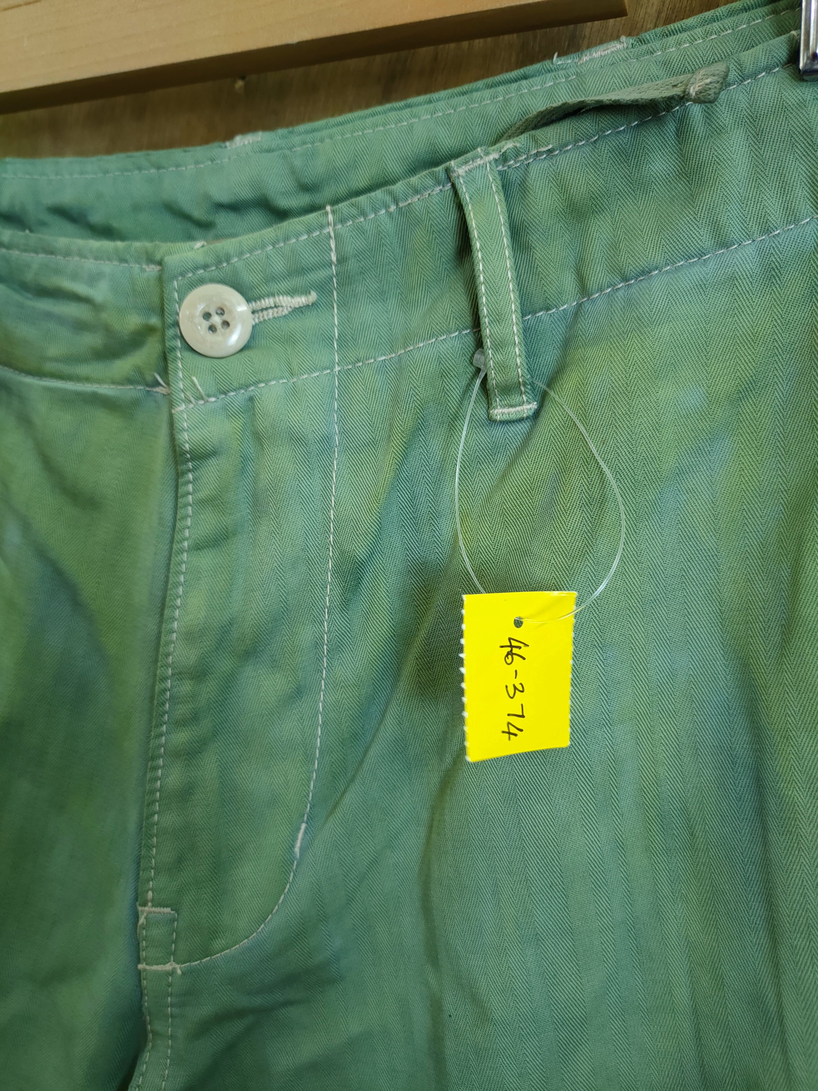 Faded Glory DLL Genuine Comfort utility faded green cargo pants #46-374 Size US 31 - 5 Thumbnail