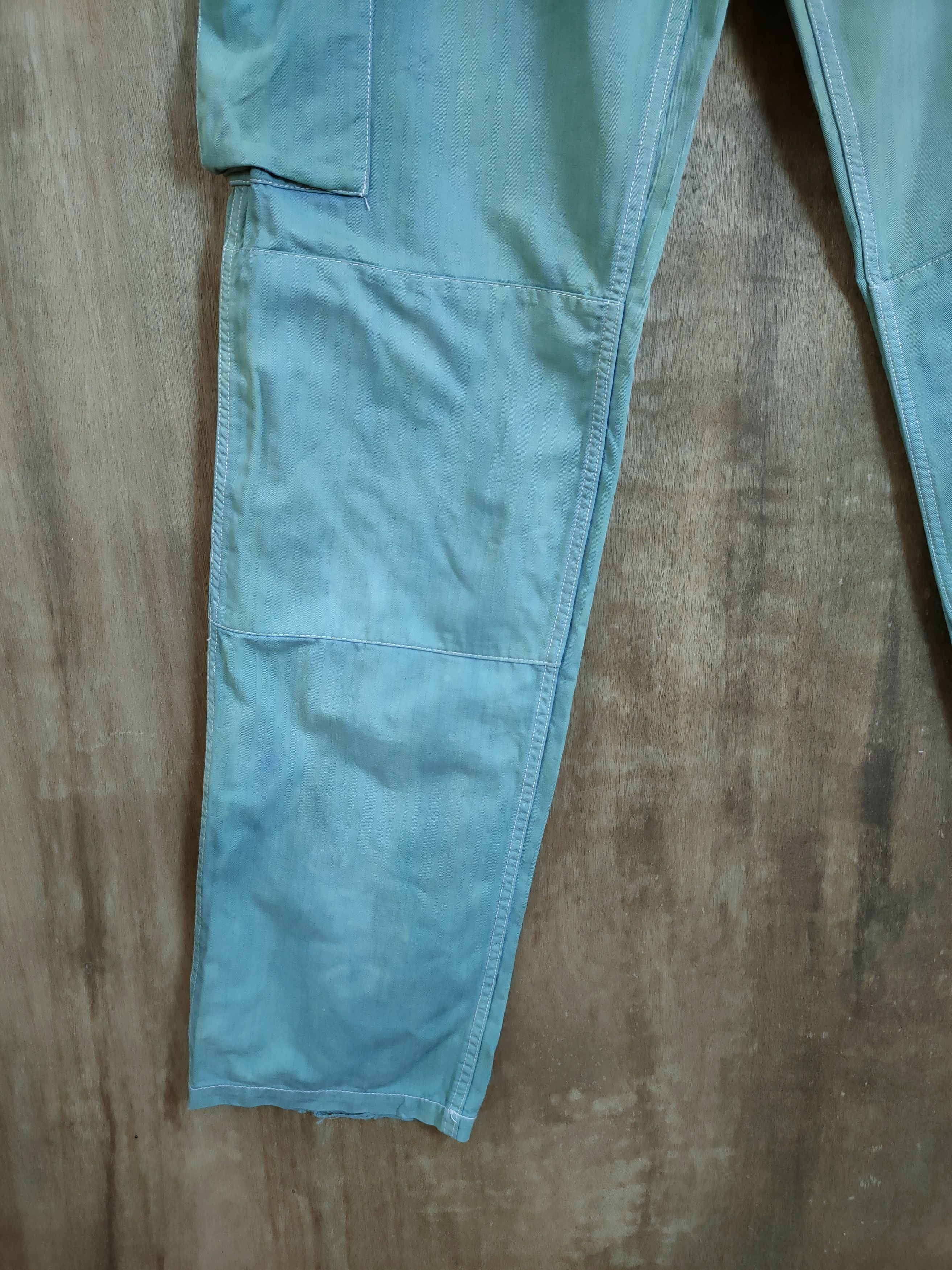 Faded Glory DLL Genuine Comfort utility faded green cargo pants #46-374 Size US 31 - 2 Thumbnail