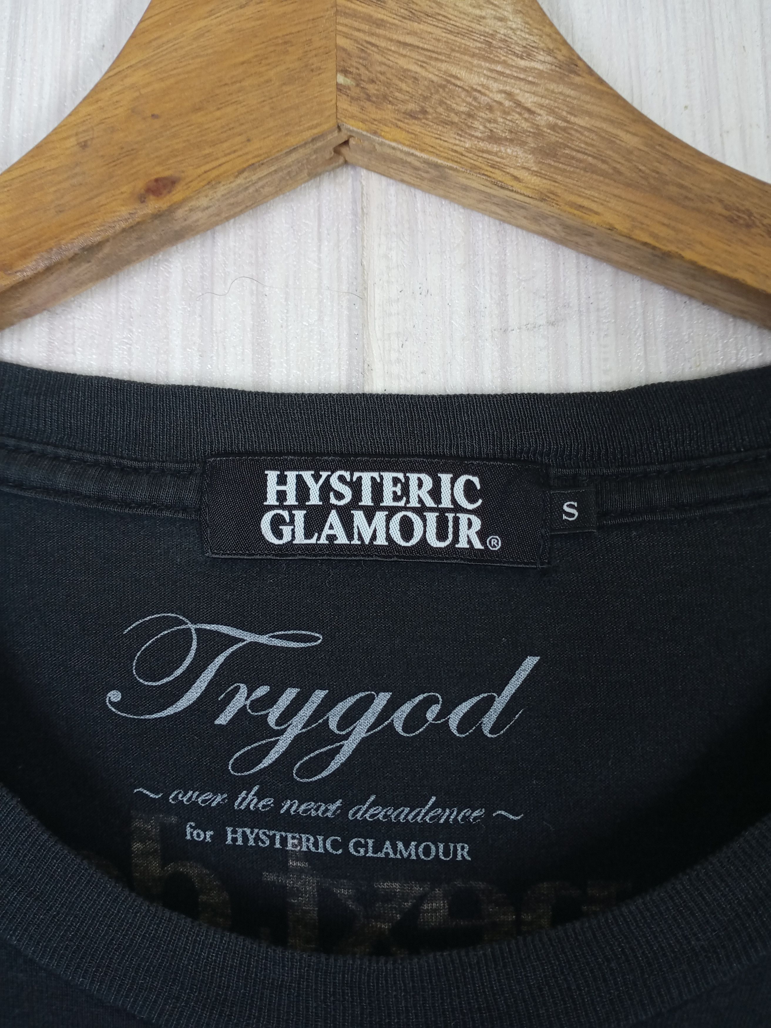 Hysteric Glamour × Vintage Hysteric Glamour X Trygod Skull Tshirt Size US S / EU 44-46 / 1 - 4 Thumbnail