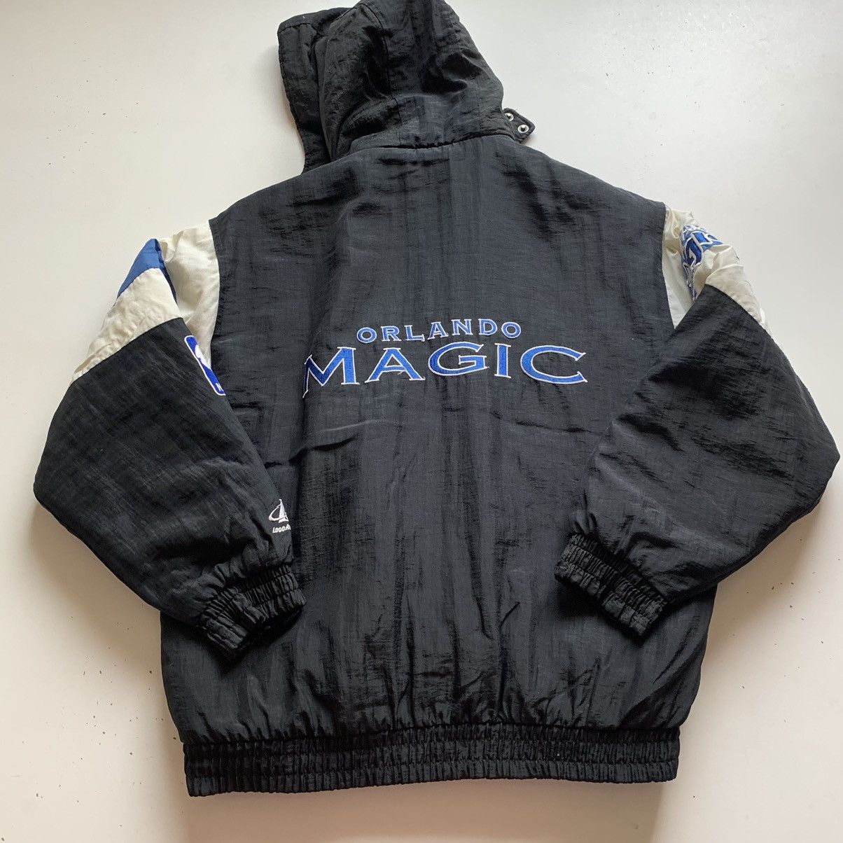Vintage Orlando Magic NBA Embroidered Logo Athletic Jacket