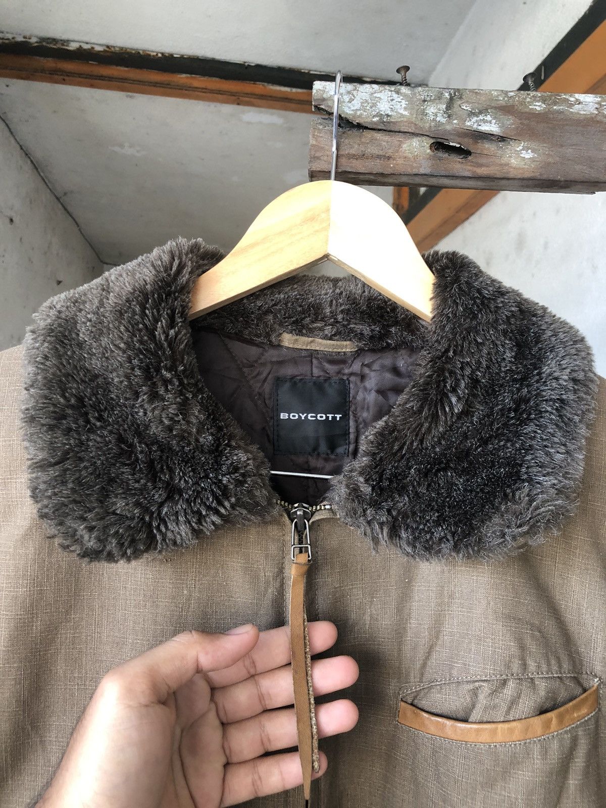 Boycott Vintage Boycott B-3 Shearling Style Jackets for Winter Size US M / EU 48-50 / 2 - 3 Thumbnail